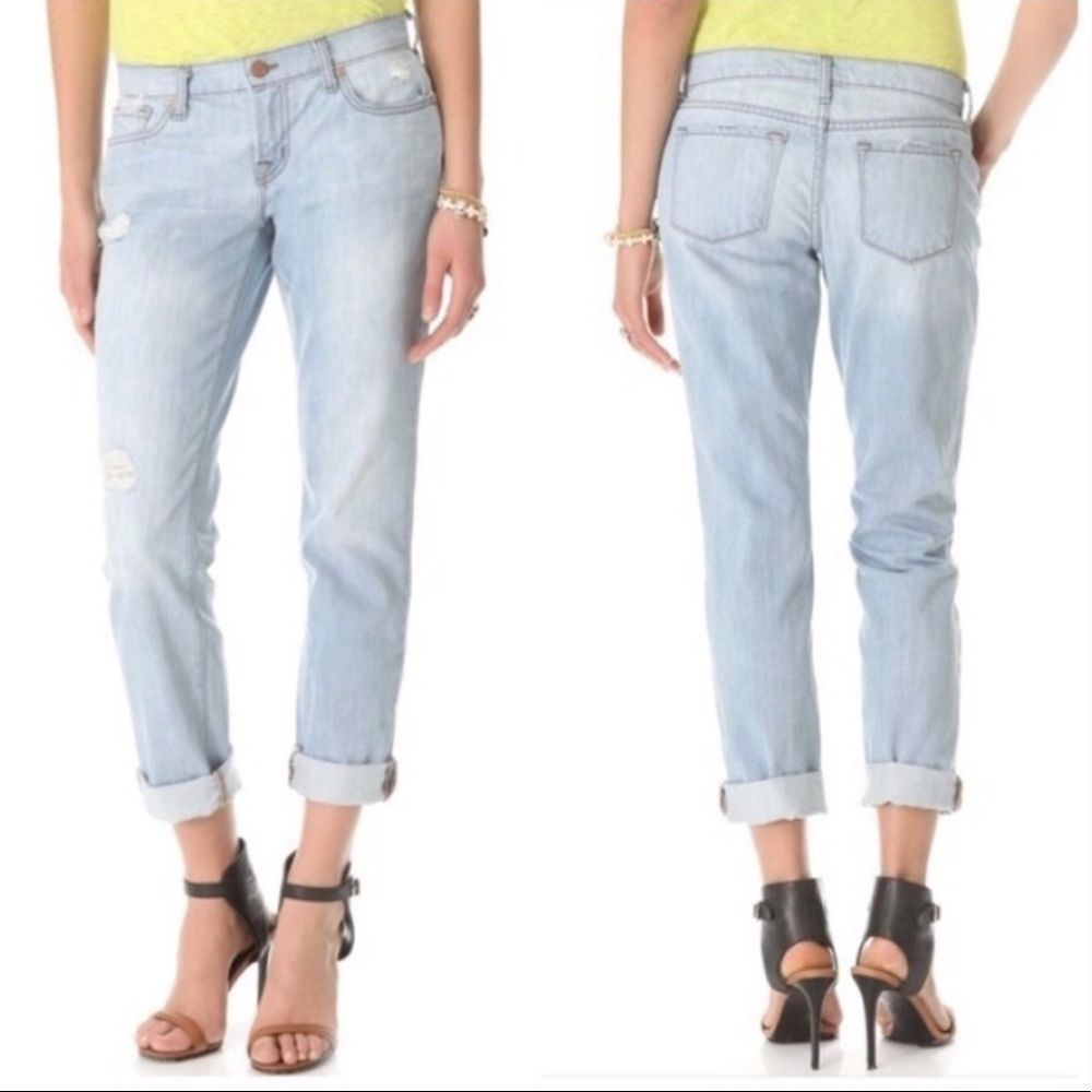J Brand Aidan Slouchy Boyfriend Jeans